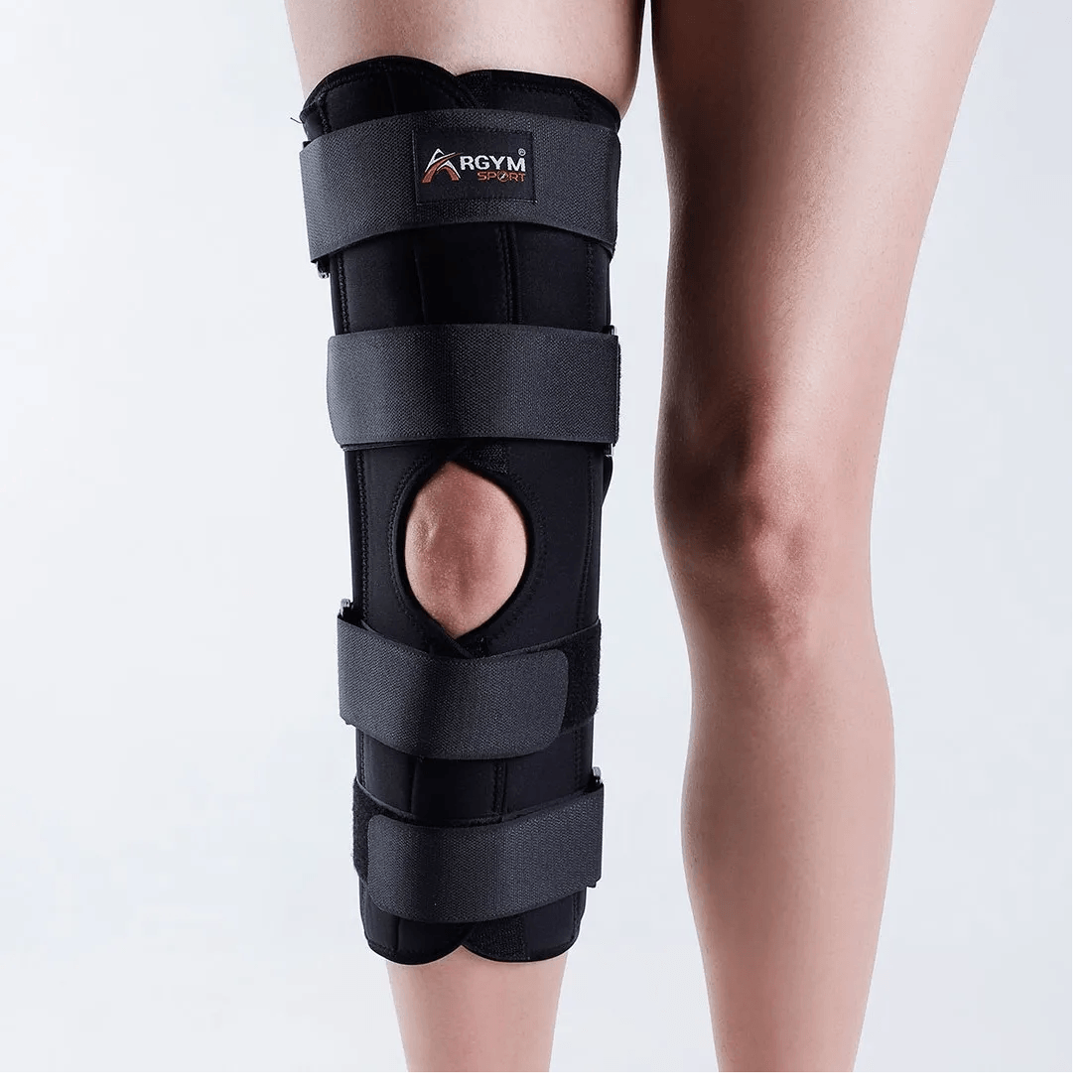 Inmovilizador de Rodilla Pierna Talla XL con Varilla Argym