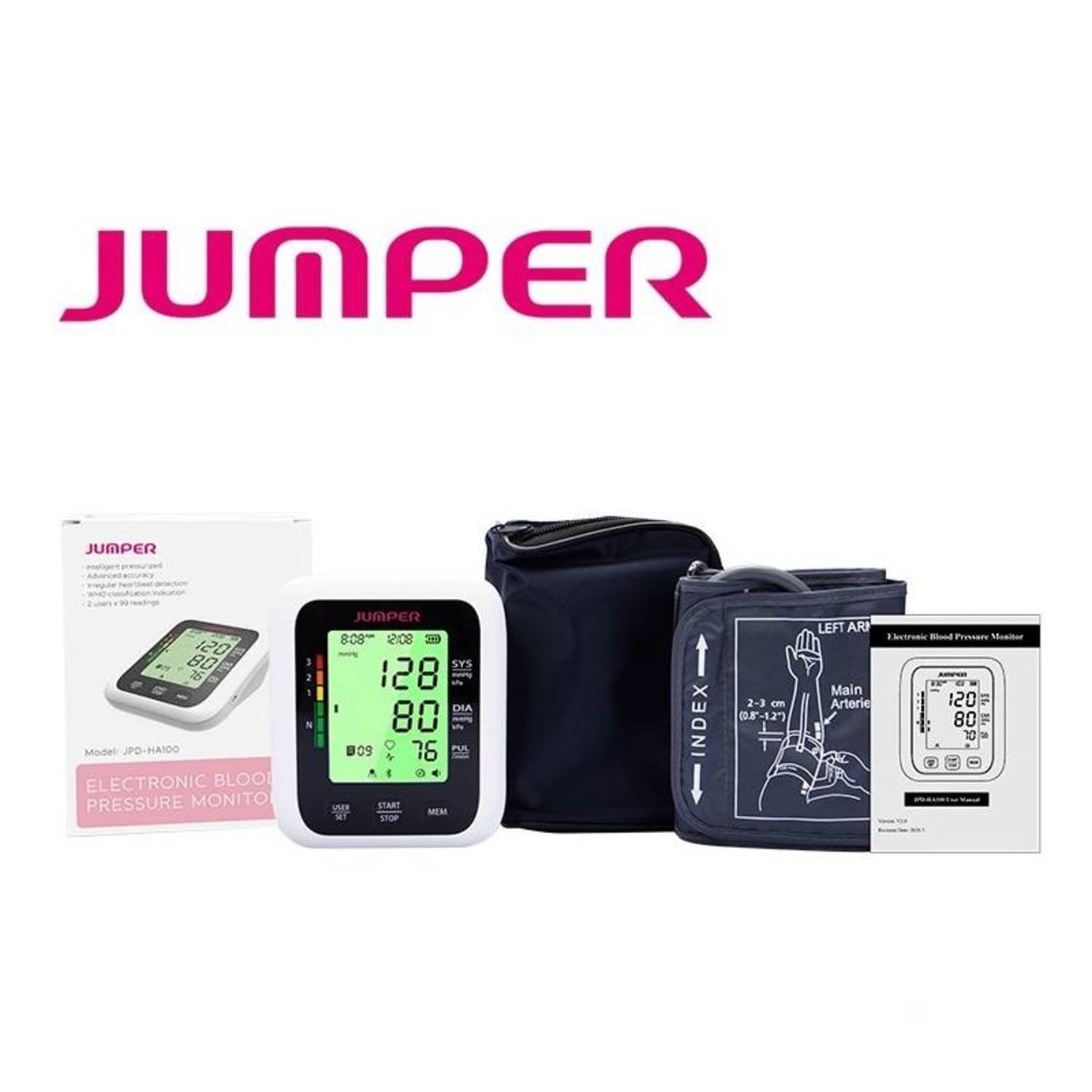 Tensiometro Digital Brazo Jumper Modelo Jpd Ha100