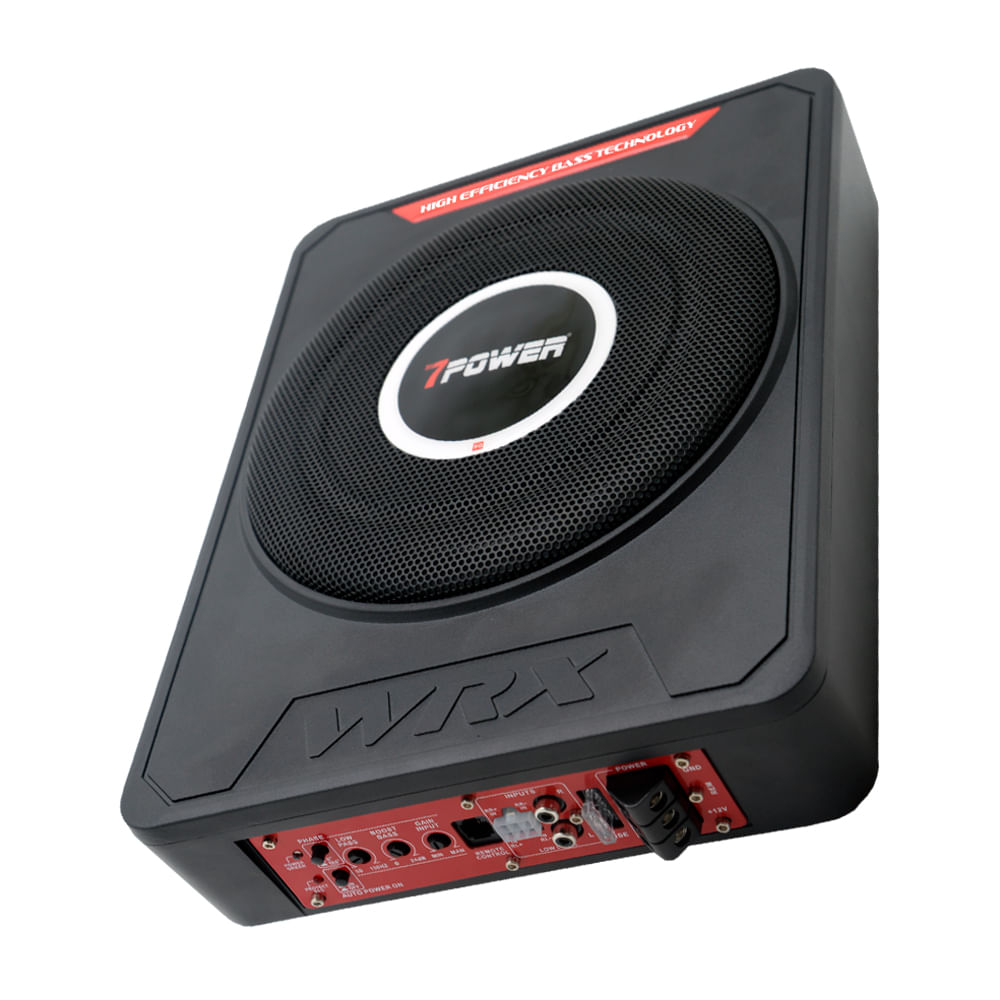 Subwoofer Activo Amplificado 7 Power 10" Pulgadas 600w