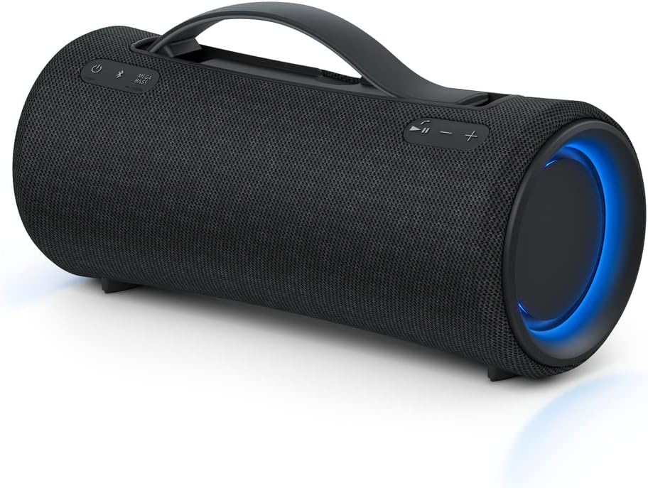 Sony Srs-Xg300 X Series - Altavoz Inalámbrico Bluetooth Con Batería De 25 H Y Mango Retráctil, Negro