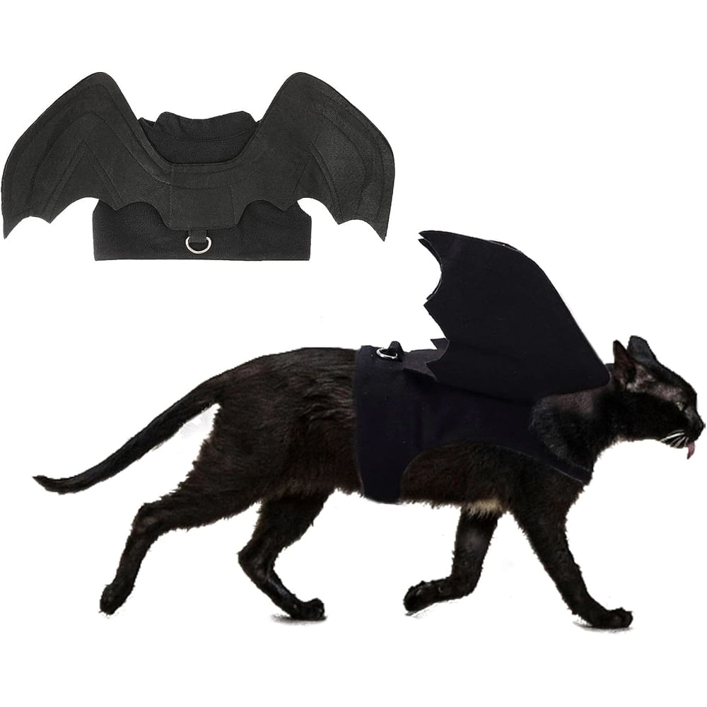 Rypet - Disfraz para Perros para Halloween Alas de Murciélago - Talla S
