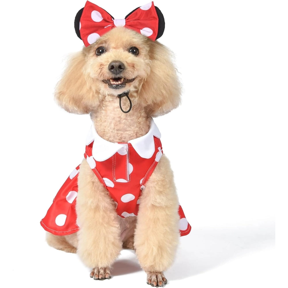 Disney For Pets Disfraz de Minnie Mouse para Perros - Talla M