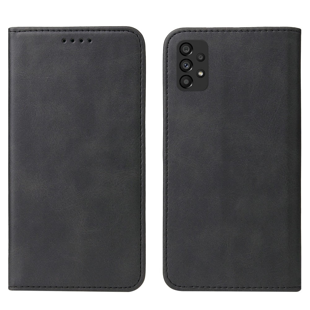 Funda Case para Samsung A73 Flip Cover Negro Antishock Resistente anti CAÍDAS y GOLPES