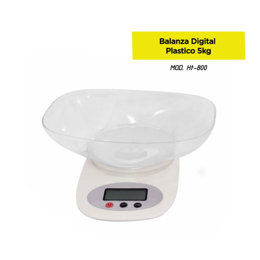 Balanza Digital De Plastico 5kg