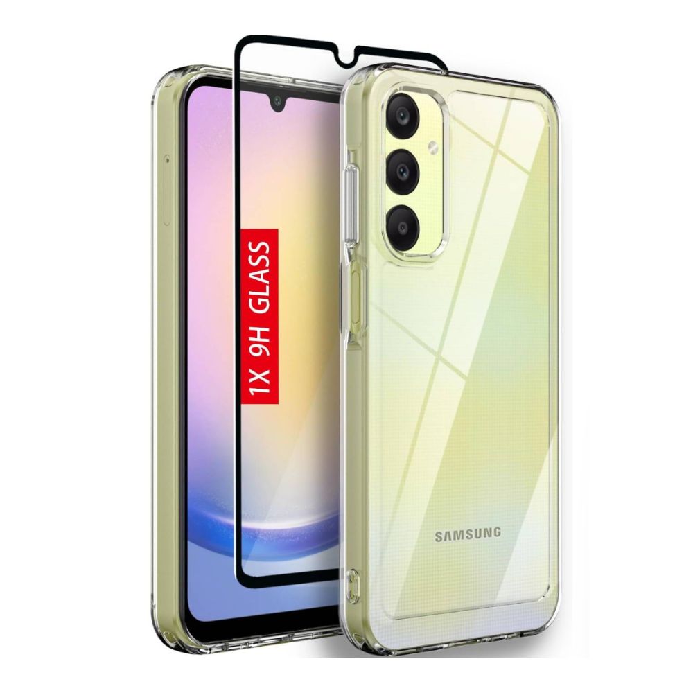 Case Space transparente con mica para Samsung A25