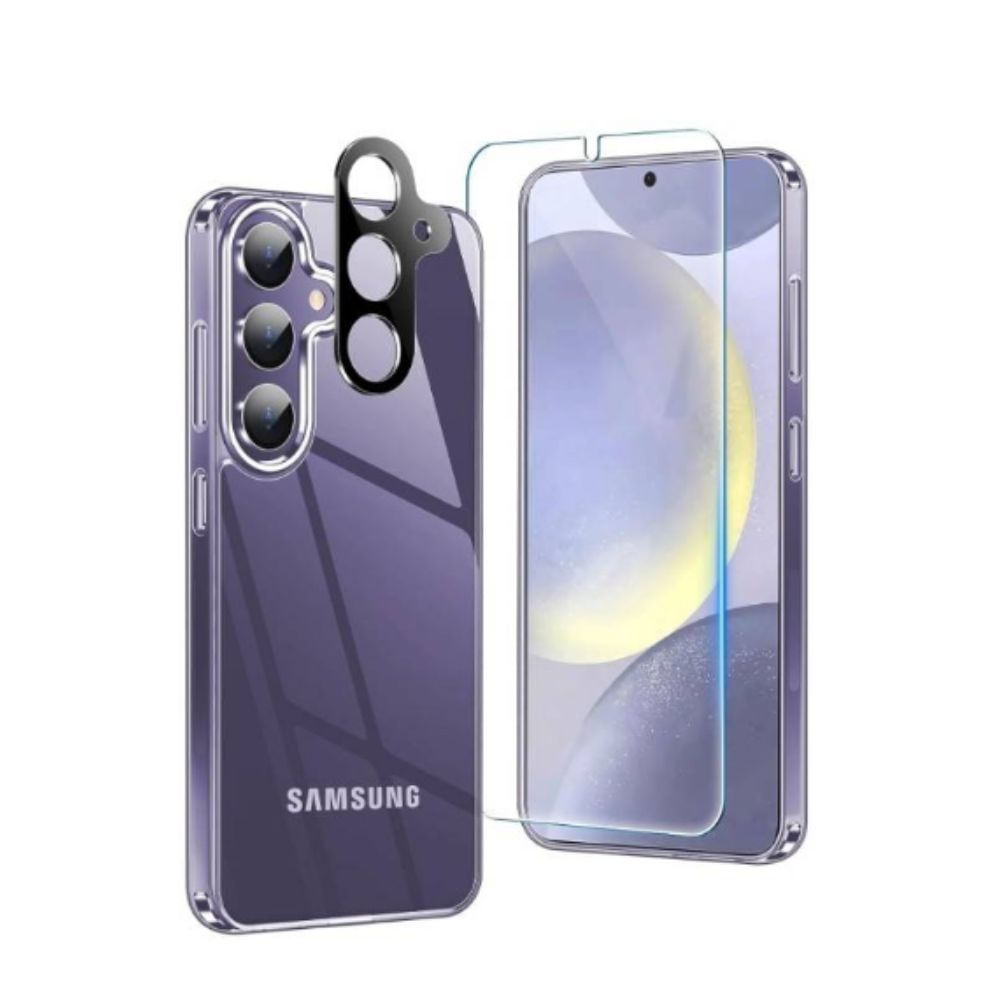 Case Space transparente con mica para Samsung S24