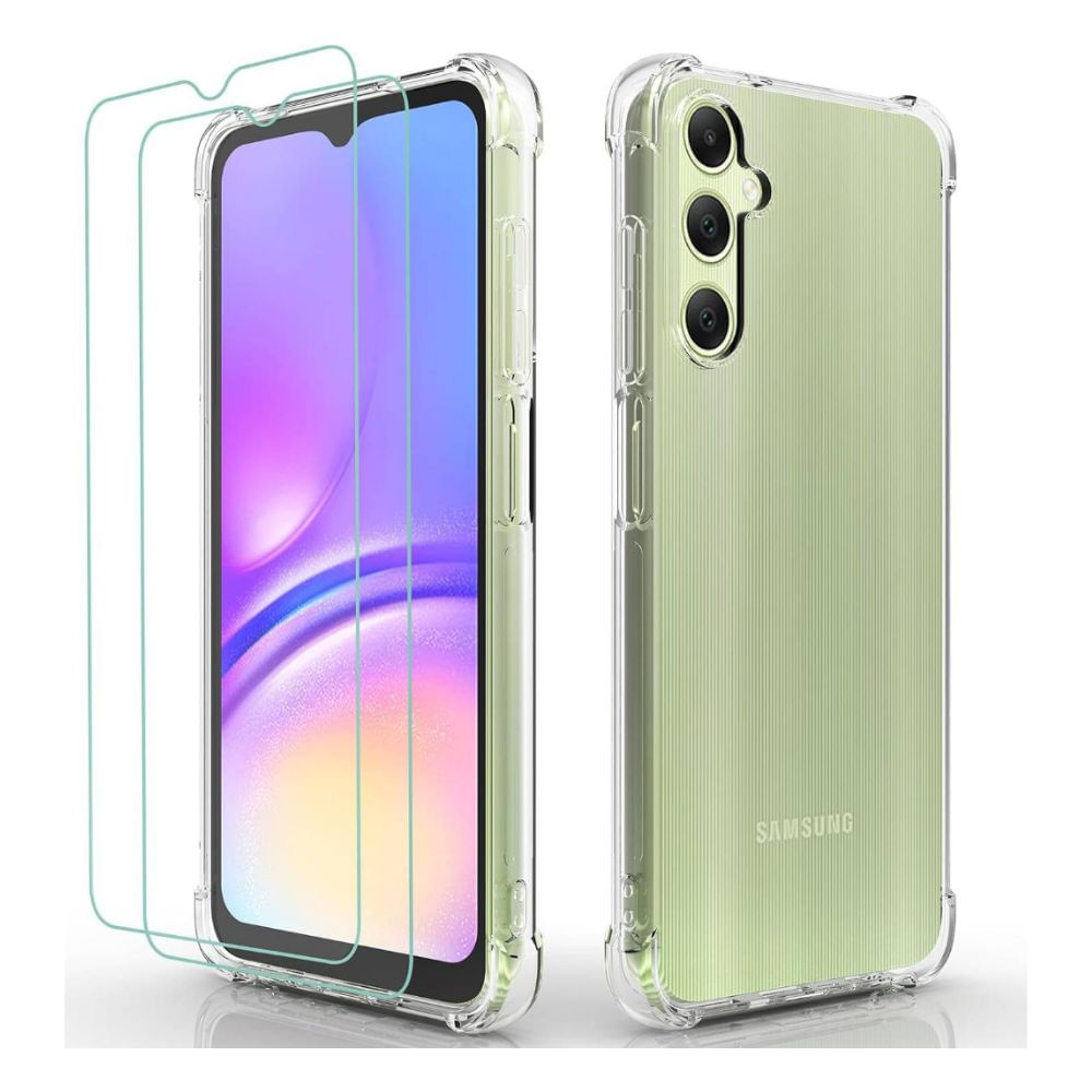Case Space transparente con mica para Samsung A05s