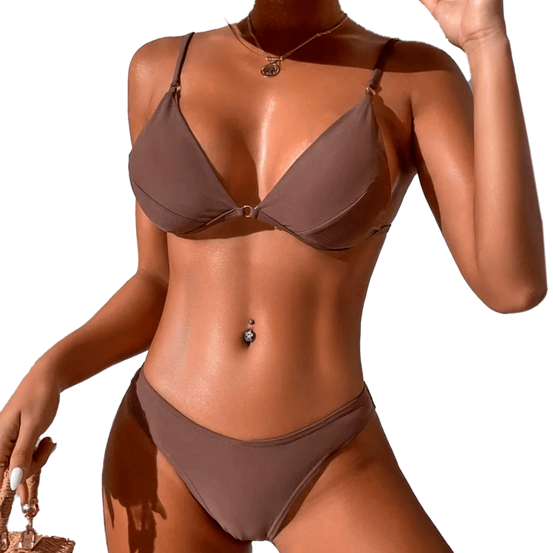 Bikini Elina Color Marrón