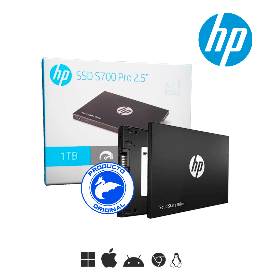 Unidad De Estado Solido Hp S700, 1tb, Sata 6.0 Gb/s