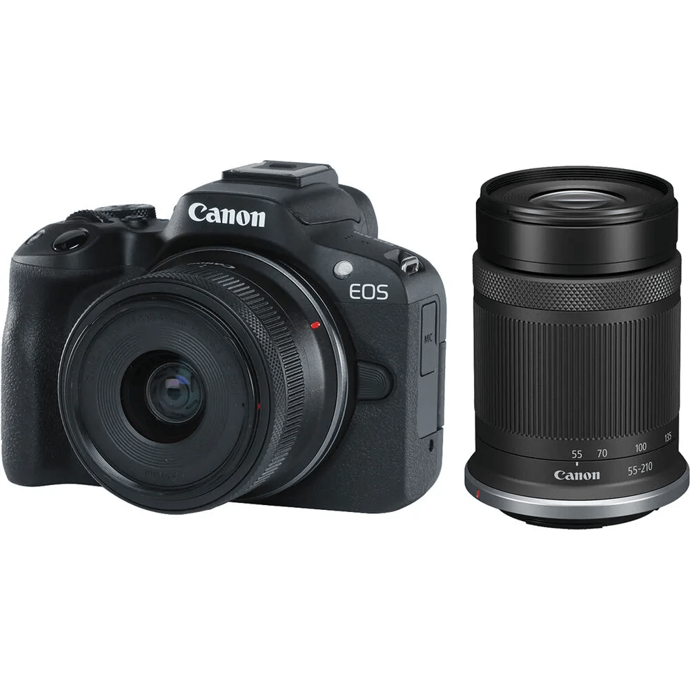 Camara Canon R50 Lente 18-45mm Is + Lente 55-210mm