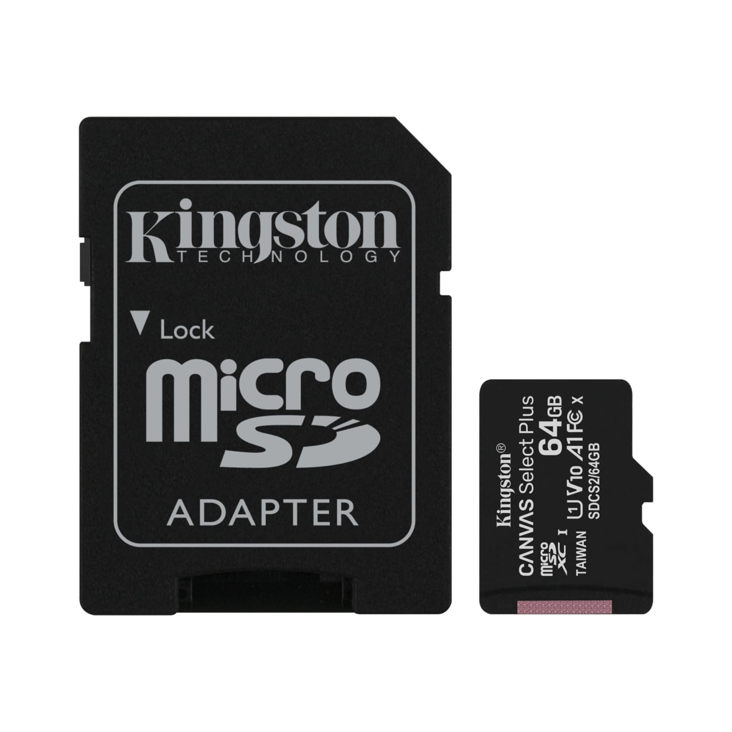 Tarjeta Micro Sd  Kingston 64 Gb  Canvas Select Plus