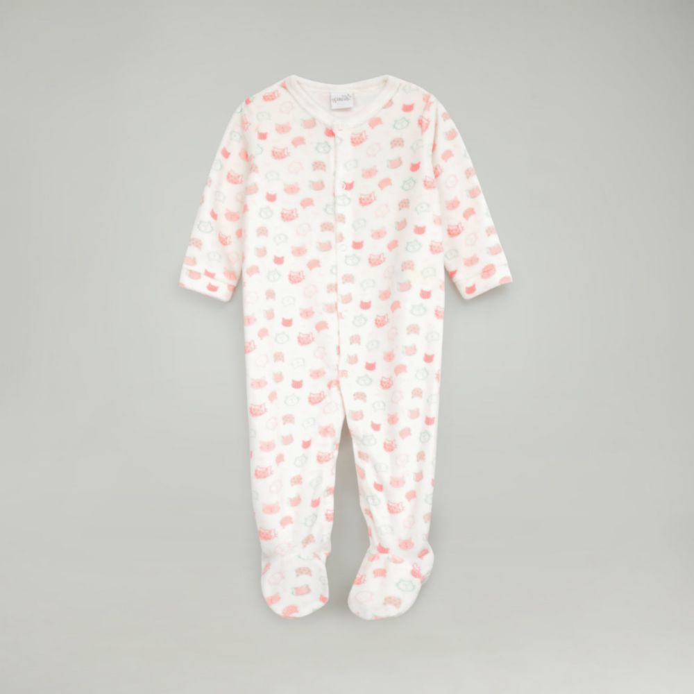 Pijama Para Bebe Niña Baby Circus Plush Aop