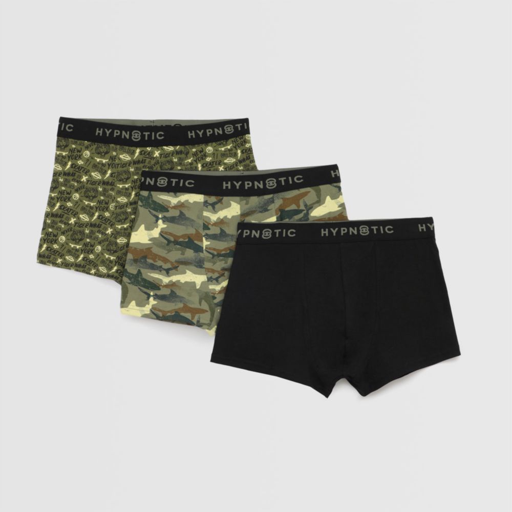 Boxers Hypnotic Print Pack X 3 Combo2 Hombre