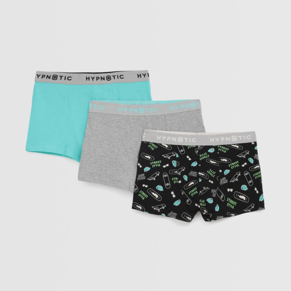 Boxers Hypnotic Print Pack X 3 Combo3 Hombre
