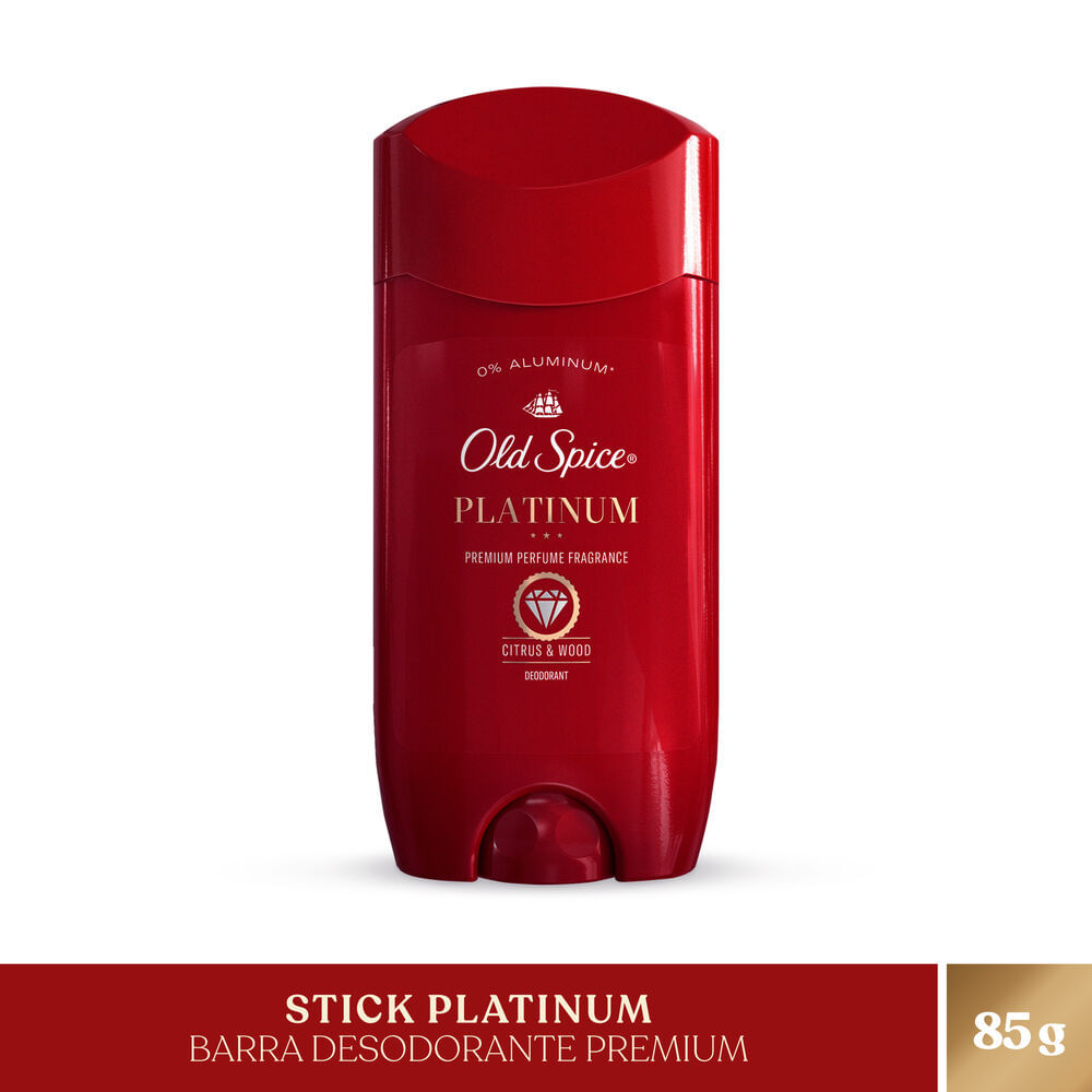 Desodorante para hombre en Barra OLD SPICE Platinum 85g
