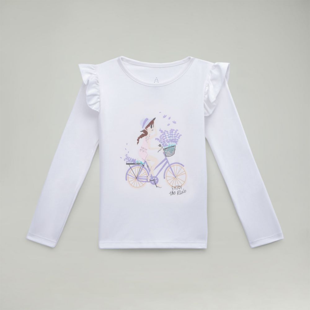 Polo Para Niña Circus Gamuza Alita Print Central