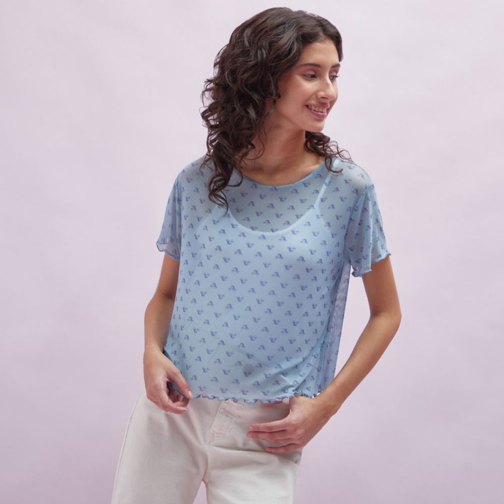 Polo Disney Mujer Mesh