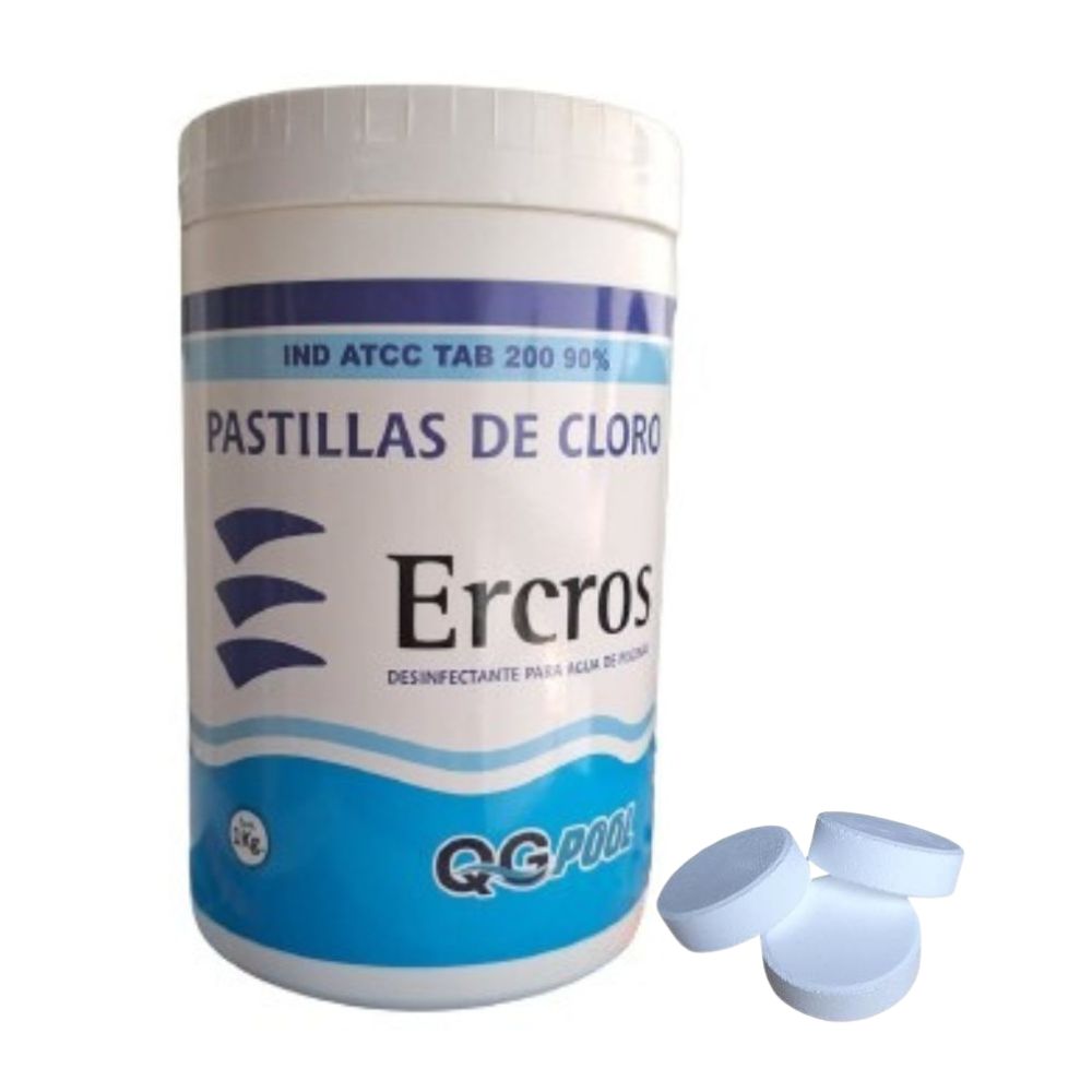 Cloro en Pastilla Ercros 1 Kg
