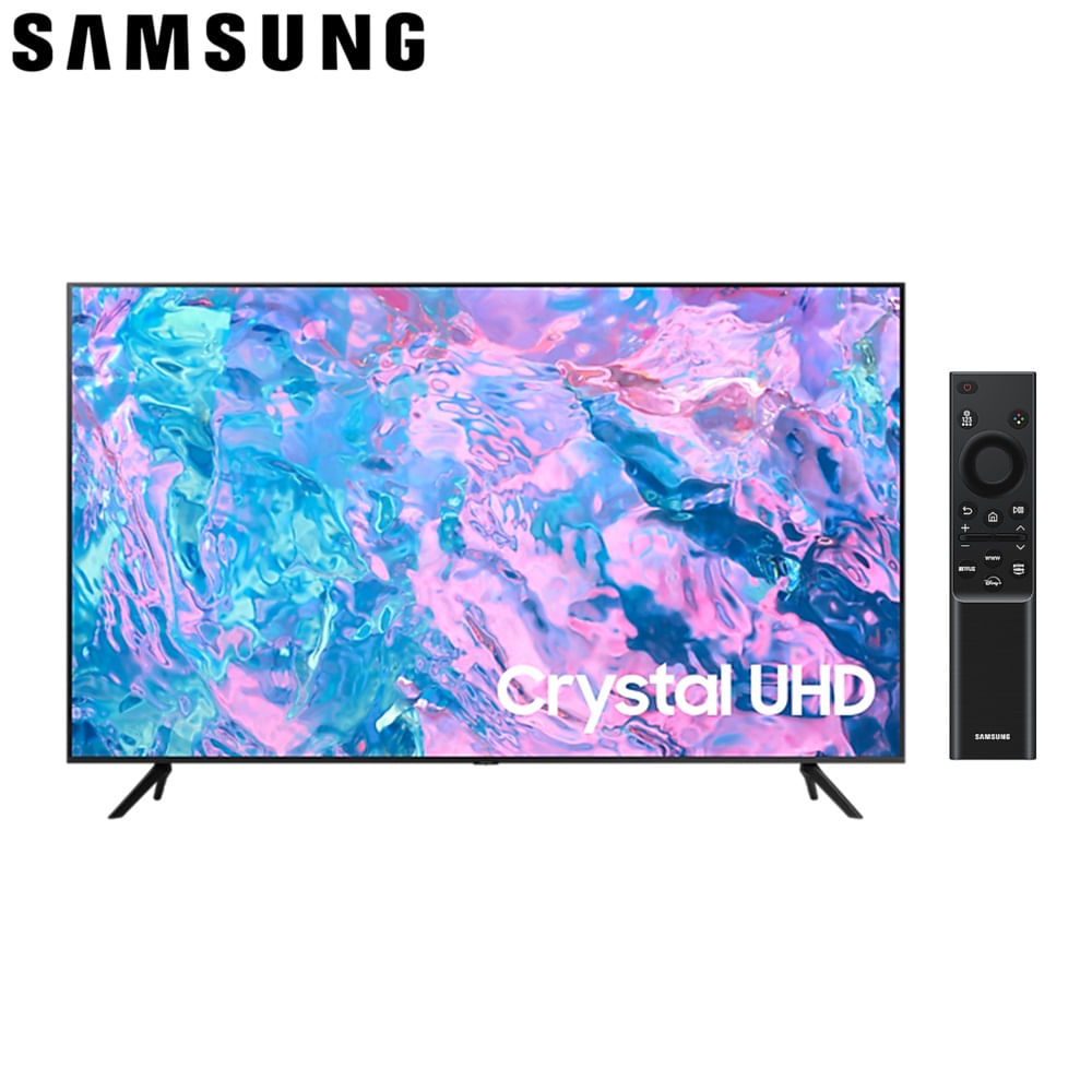 Televisor Smart Tv de 55" Crystal UHD 4K Samsung 55CU7000