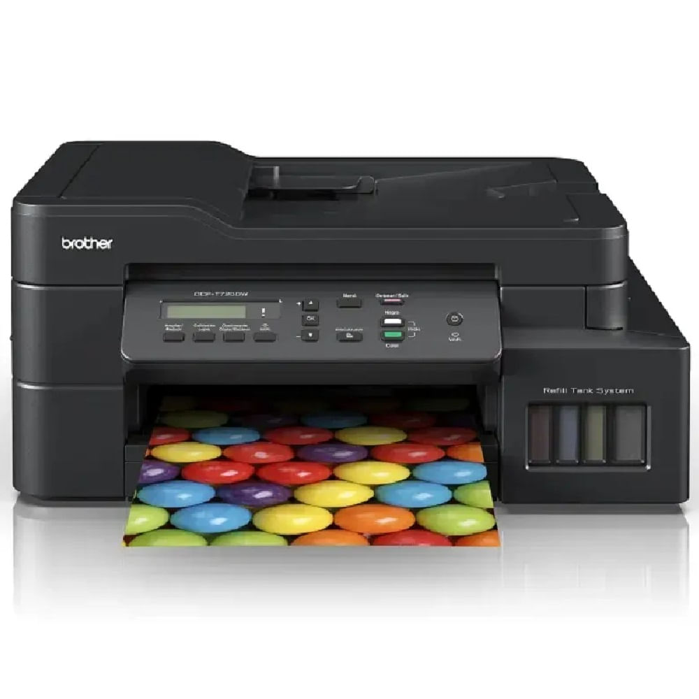 BROTHER DCP-T720DW, Impresora Multifuncional WIFI de tinta continua DUPLEX, A4 Color