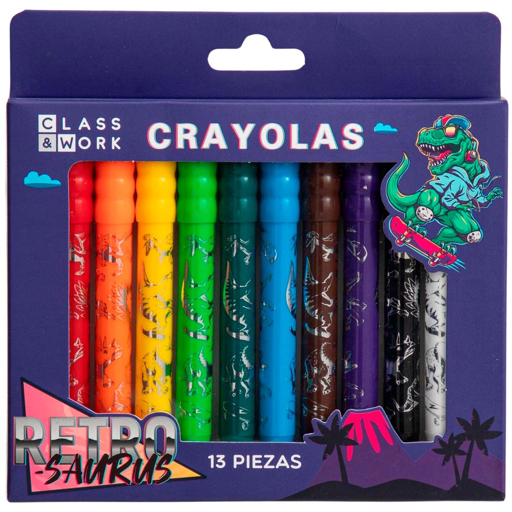 Crayola CLASS&WORK Retro Saurus