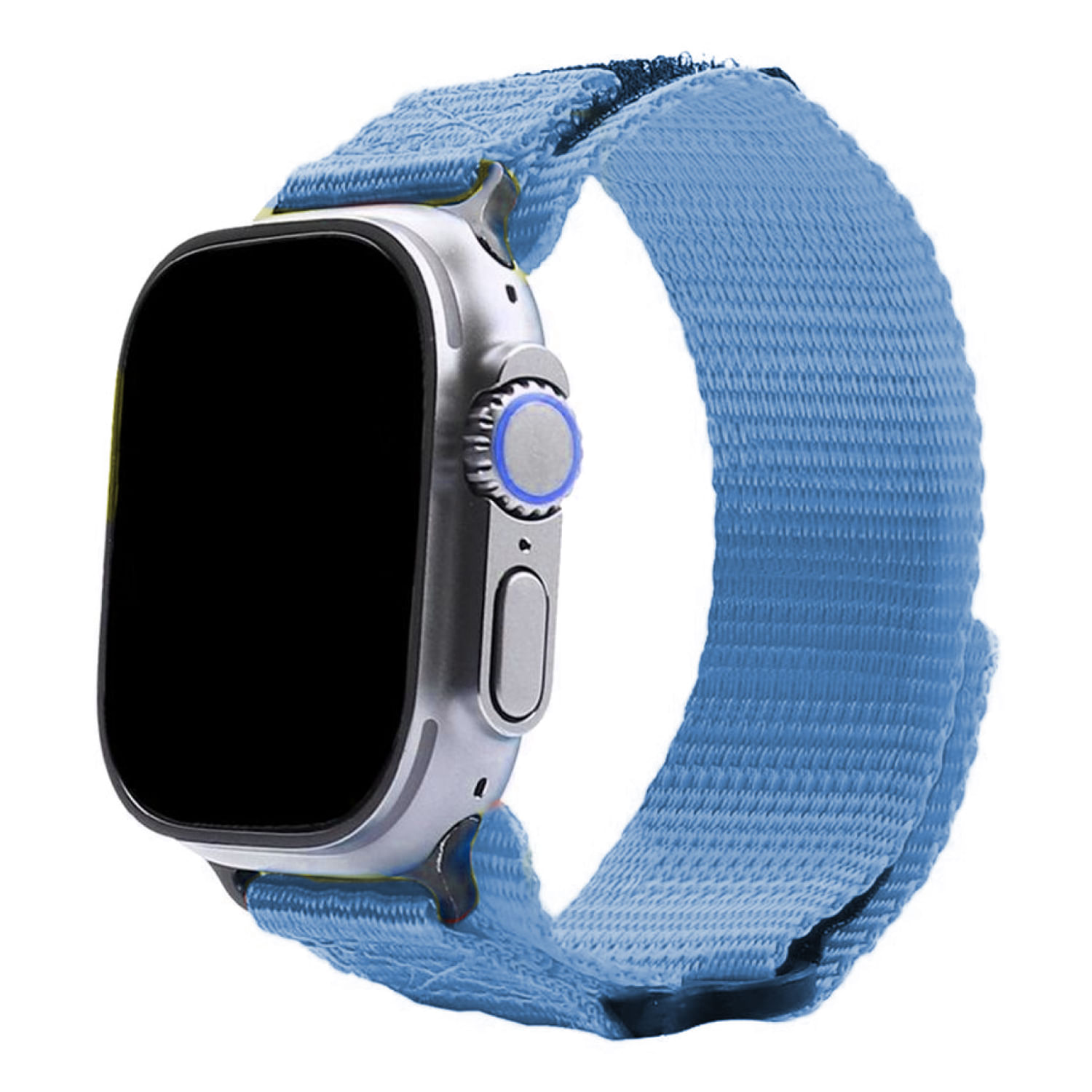 Correa De Nylon Para Apple Watch 38-40-41 Mm Azul