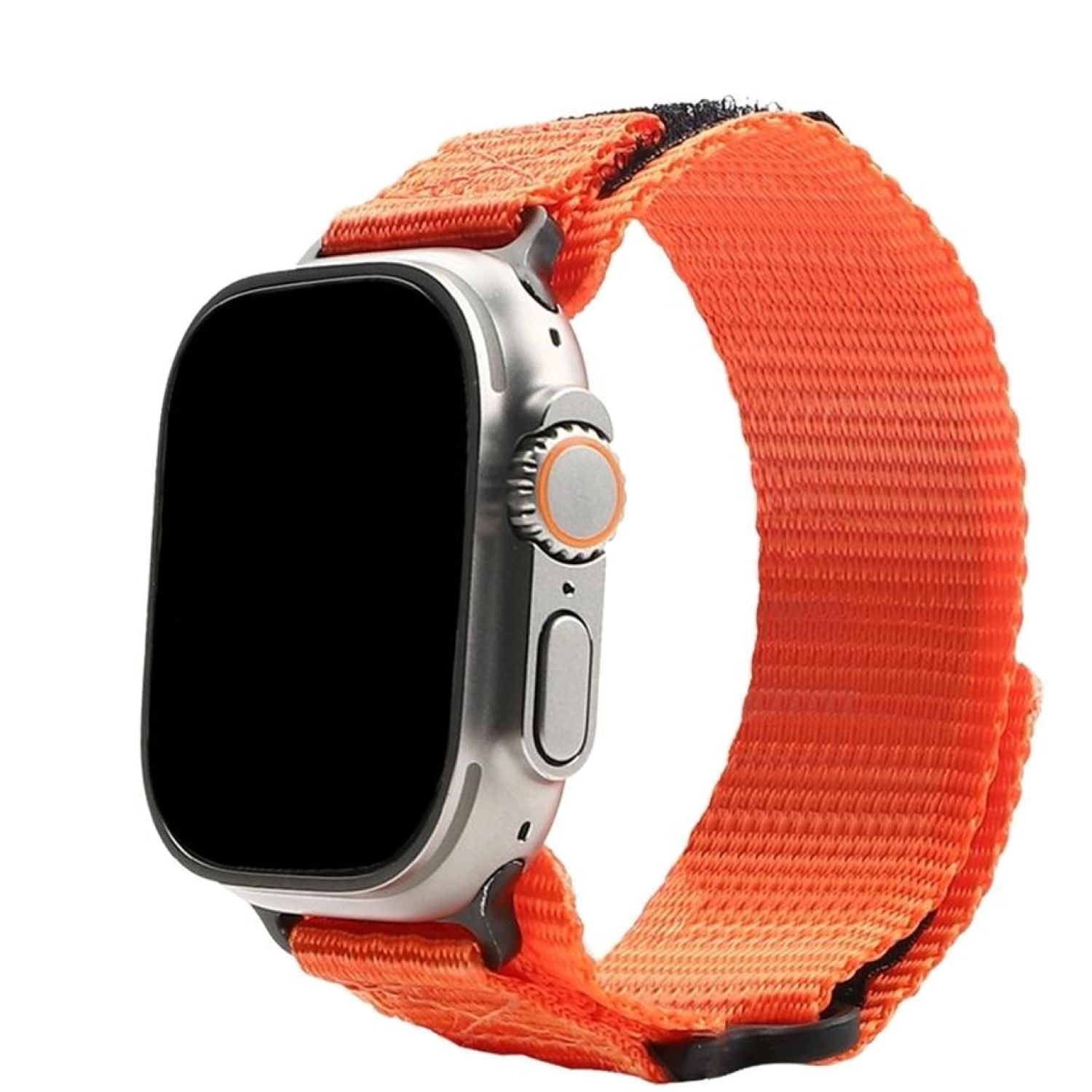 Correa De Nylon Para Apple Watch 38-40-41 Mm Naranja