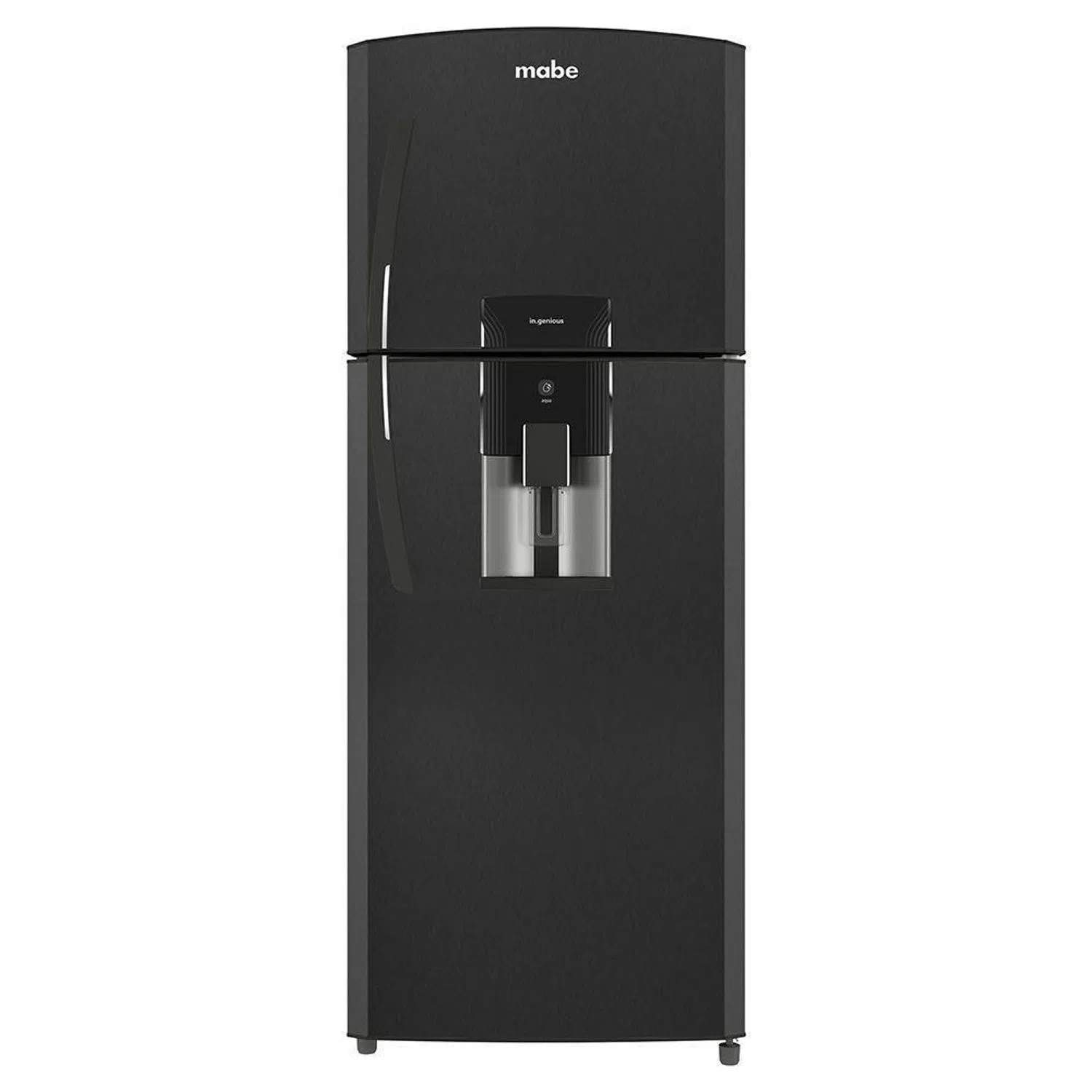 Refrigeradora Mabe RMP425FJPC Top Freezer No Frost 405 Litros Black Steel