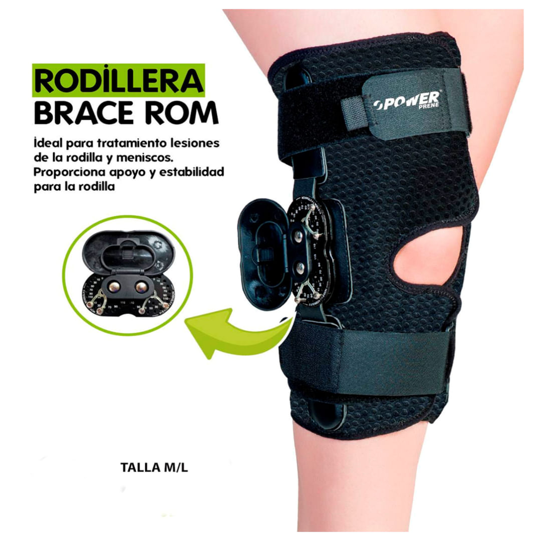 Rodillera Articulada Graduable para Rodilla y Meniscos