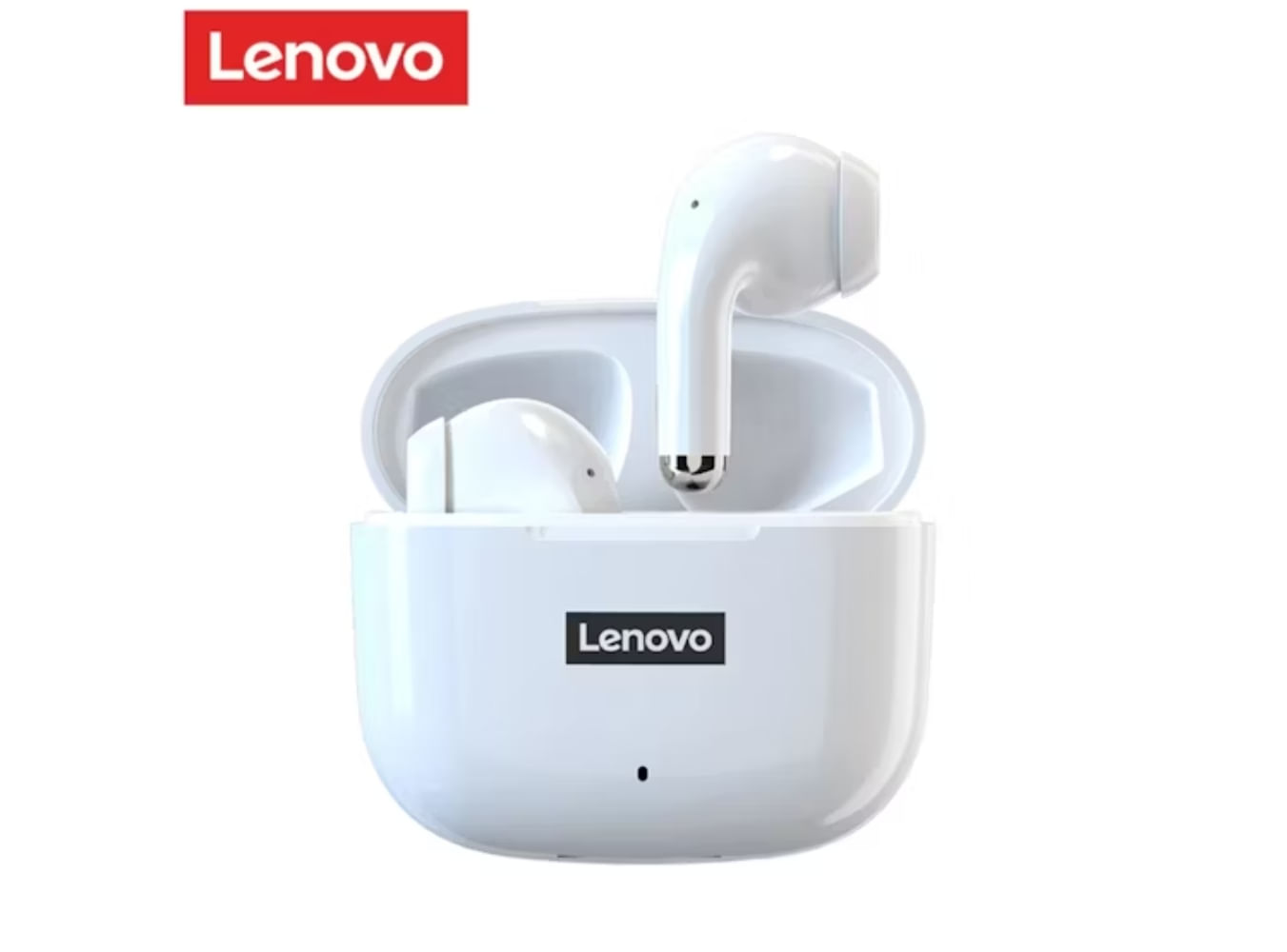 Audífono Bluetooth Lenovo LP40 Pro Tws 5.1 - Color blanco