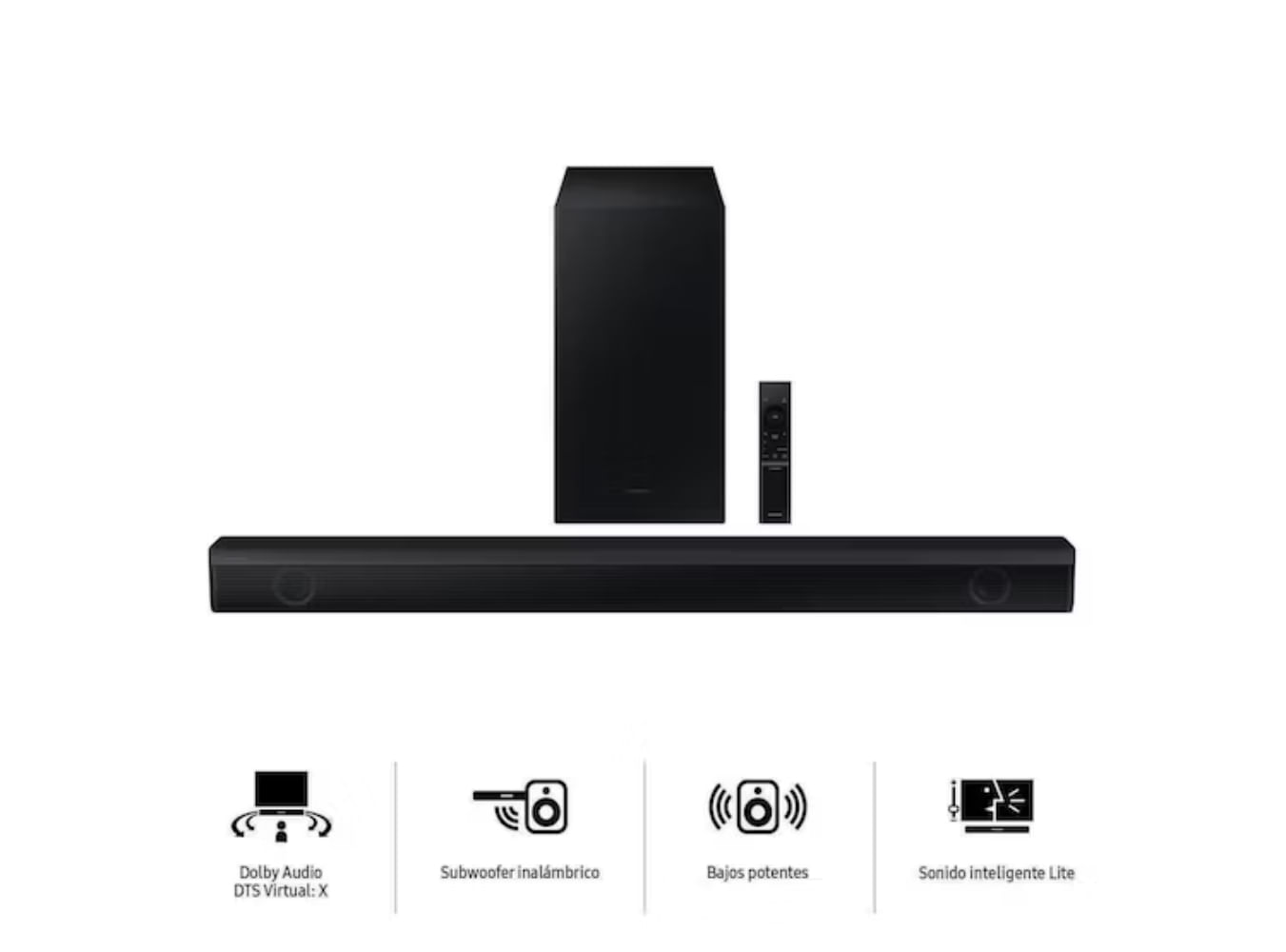 Soundbar Samsung Bluetooth 410w 2.1 Ch Hw-b550/pe