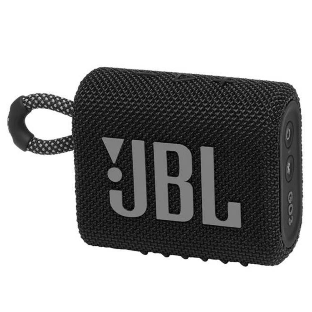 Bocina Jbl Go 3 Portátil Con Bluetooth Waterproof Negra