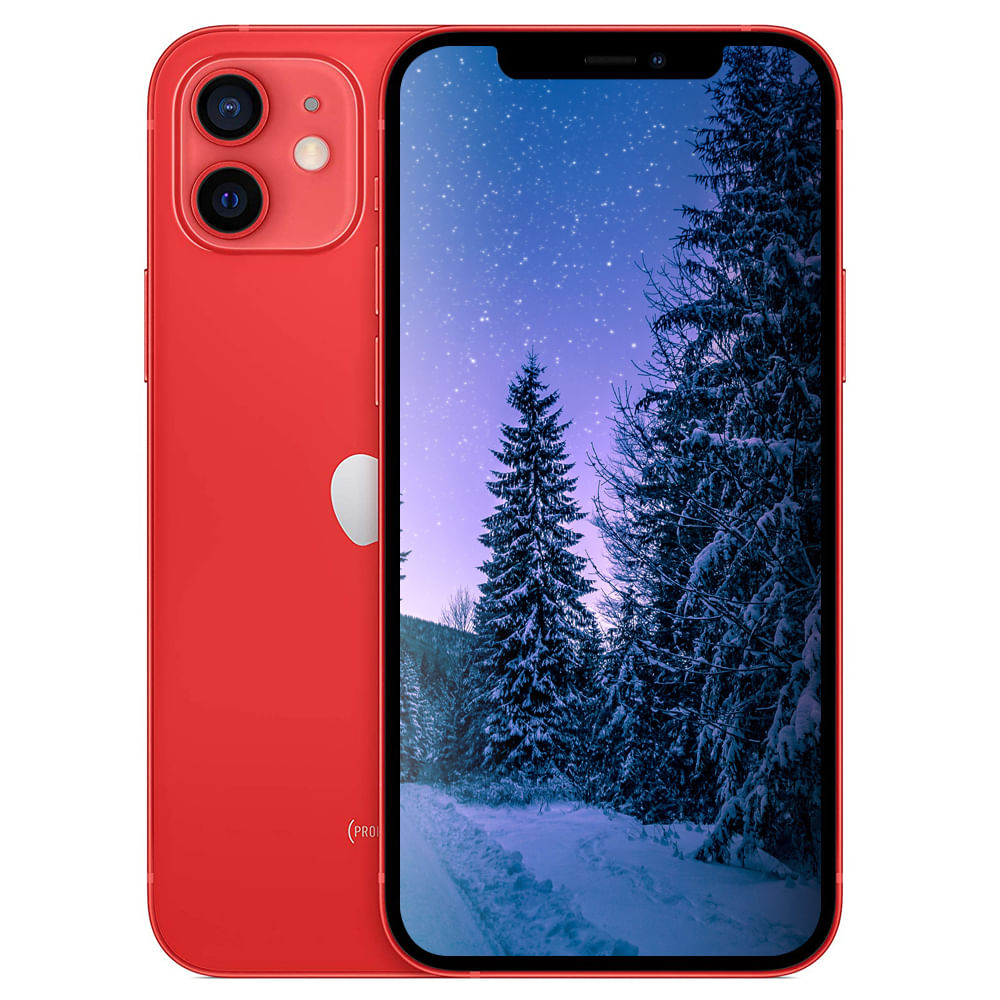 Reacondicionado Celular Apple iPhone 12 64GB - Rojo