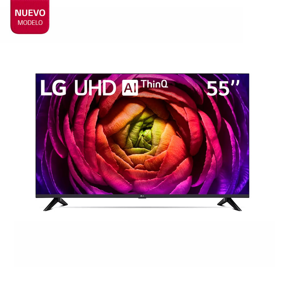 Televisor LG 55" LED Smart TV UHD 4K con ThinQ AI 55UR7300PSA