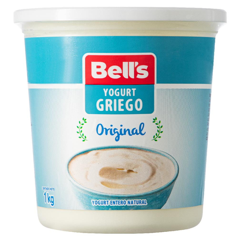 Yogurt Griego Natural BELL'S Pote 1 Kg