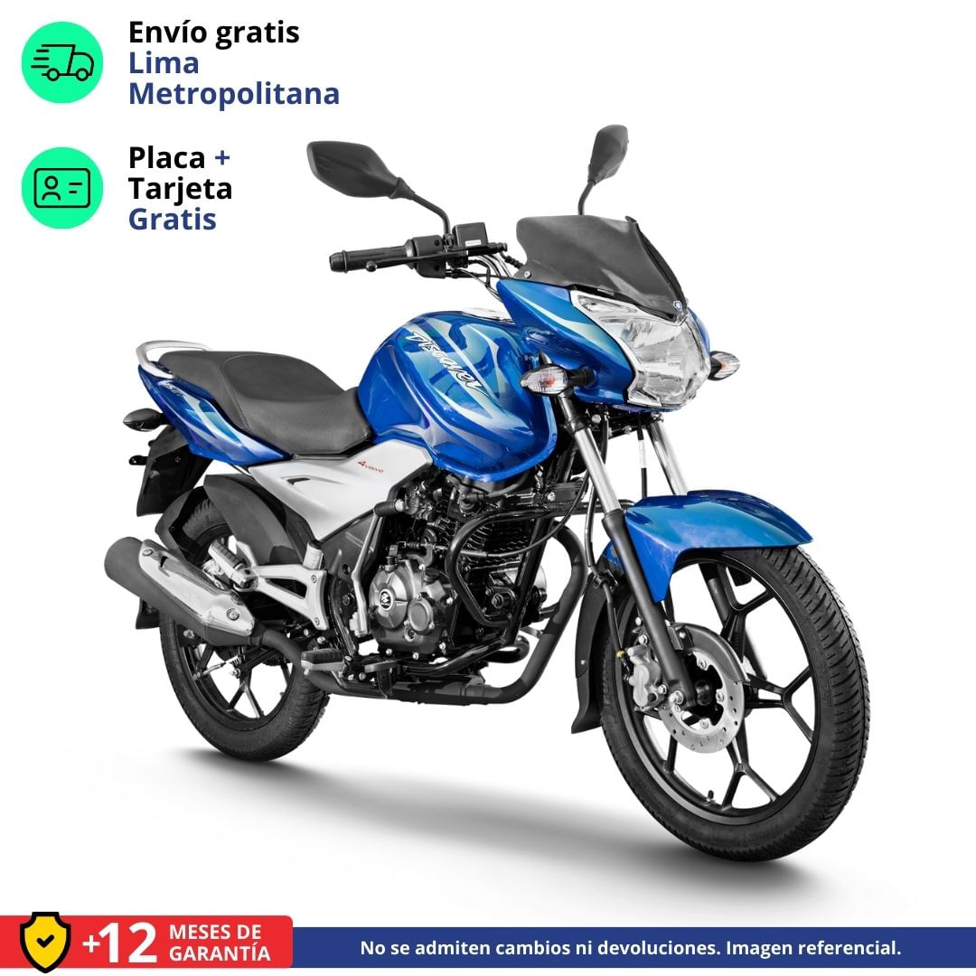 Moto Bajaj Discover 125 ST Azul
