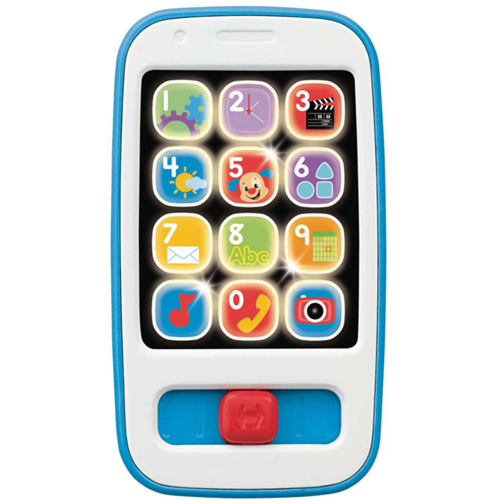 Juguete para Bebés FISHER-PRICE Smartphone de Aprendizaje Azul 6 meses en adelante