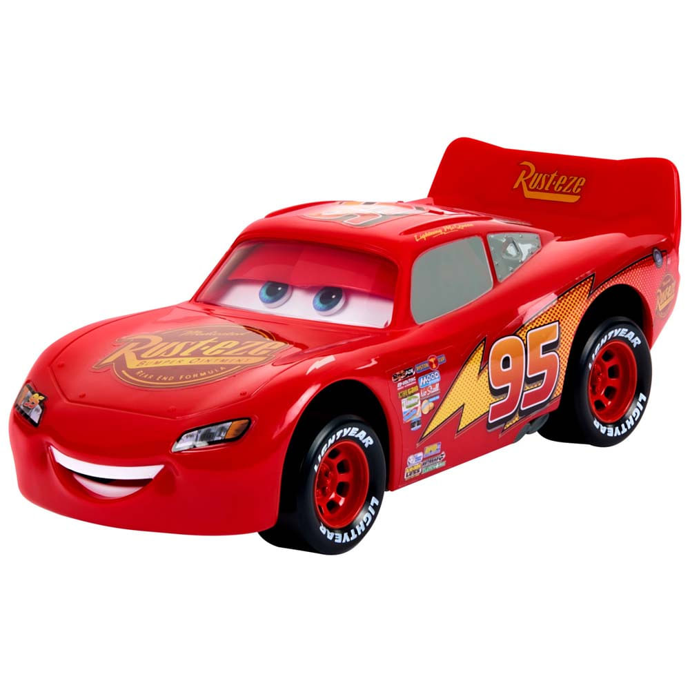 Vehículo de Juguete CARS Moving Moments Rayo McQueen Disney y Pixar
