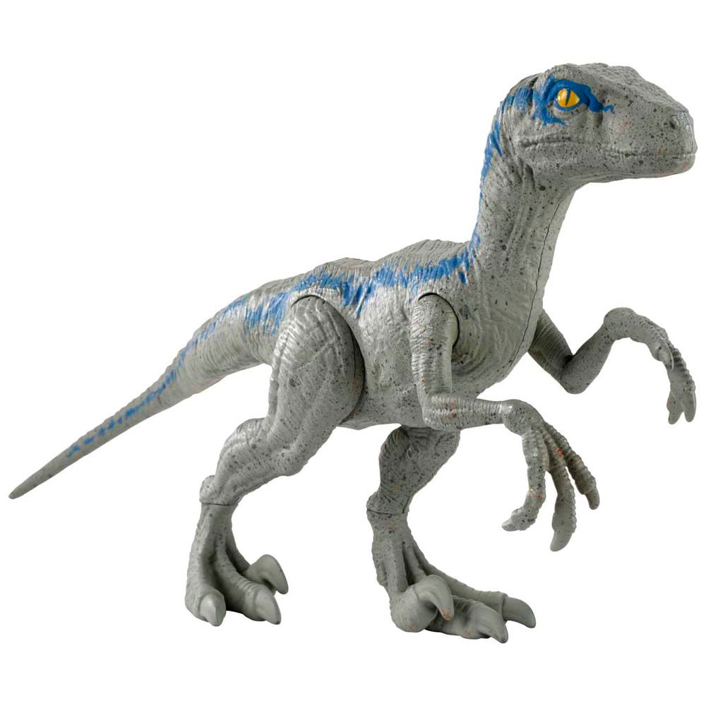 Dinosaurio de Juguete JURASSIC WORLD Velociraptor Blue de 12" 3 años en adelante