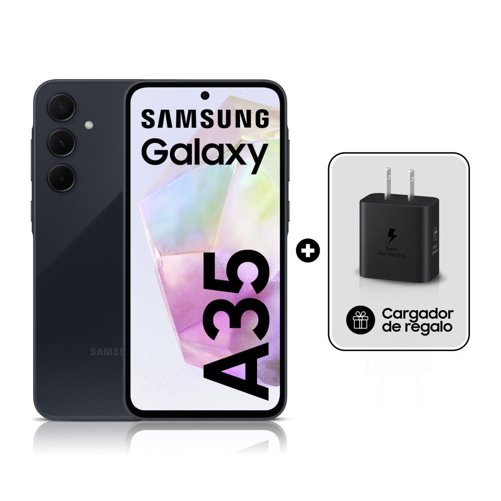 Celular Samsung Galaxy A35 5G 6.6" 256GB 8GB RAM Negro