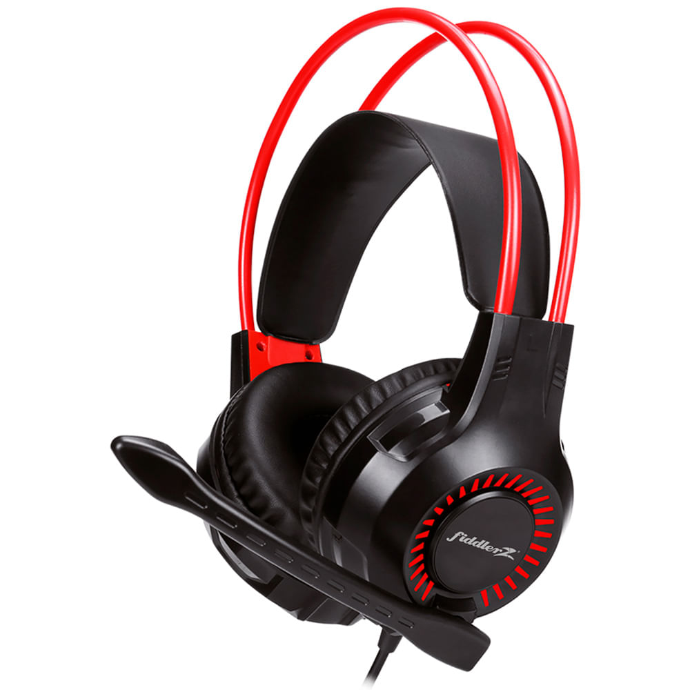 Audifonos Over Ear FIDDLER FD-HP820 Gamer Retroilumin 7 Colores