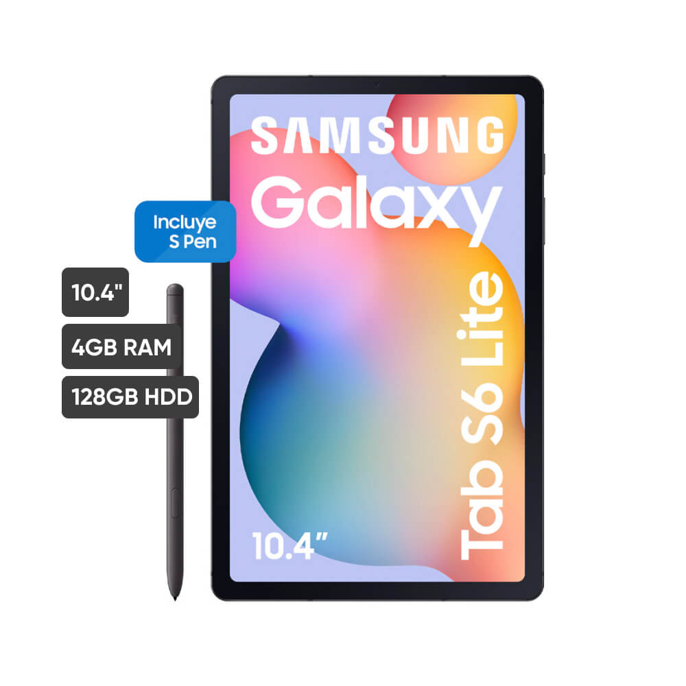 Tablet SAMSUNG S6 LITE 10.4" 128GB HDD 4GB Gris