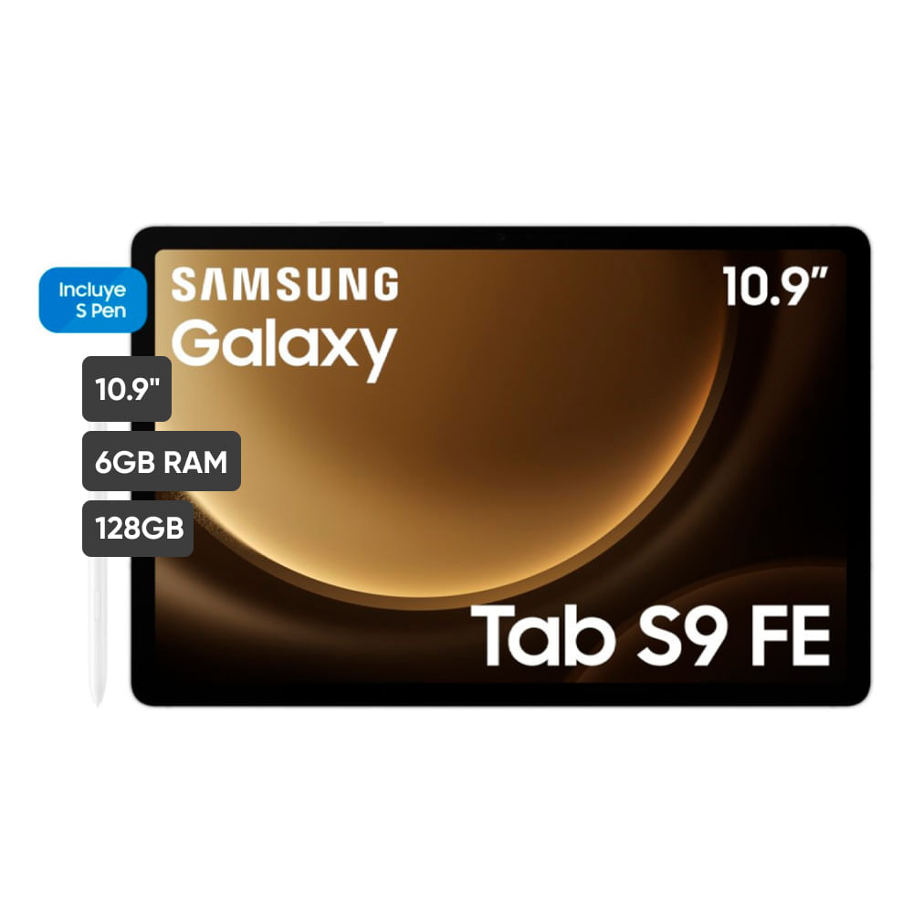 Tablet GALAXY S9 FE 10.9" 6GB 128GB Silver