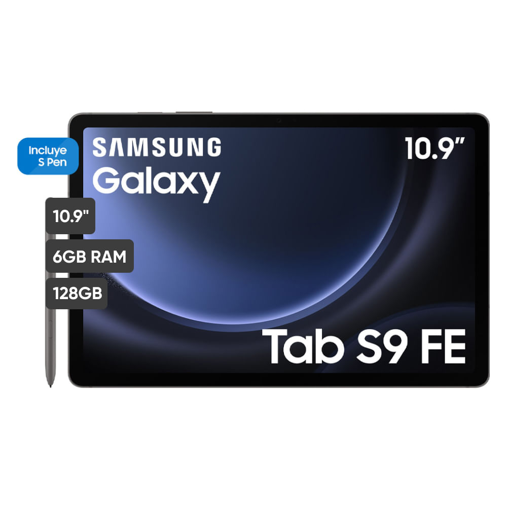 Tablet GALAXY S9 FE 10.9" 6GB 128GB Grafito