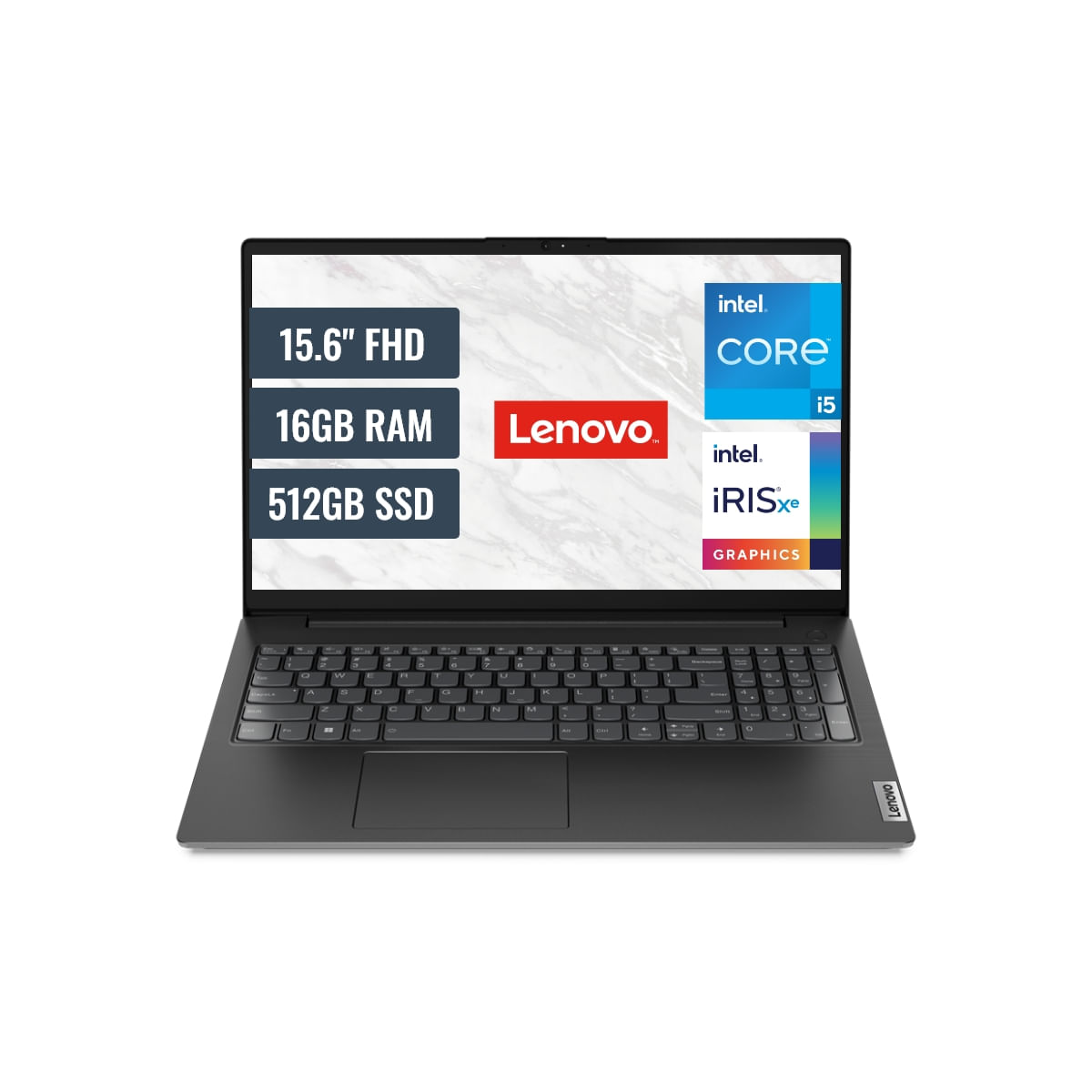 Laptop Lenovo V15 G4 IAH Intel Core i5 12500H 16GB RAM 512GB SSD 15.6 FHD FreeDos