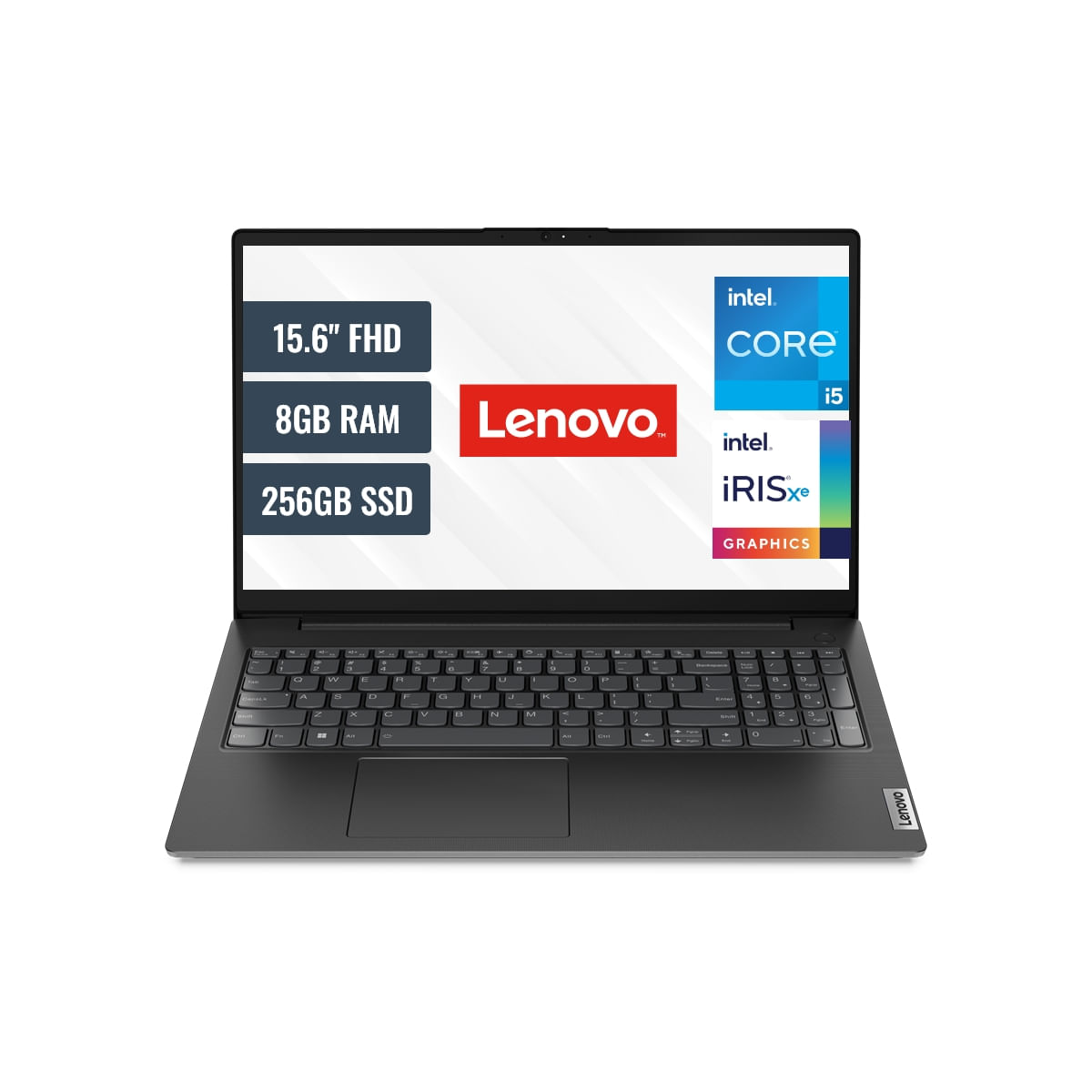 Laptop Lenovo V15 G4 IAH Intel Core i5 12500H 8GB RAM 256GB SSD 15.6 FHD FreeDos
