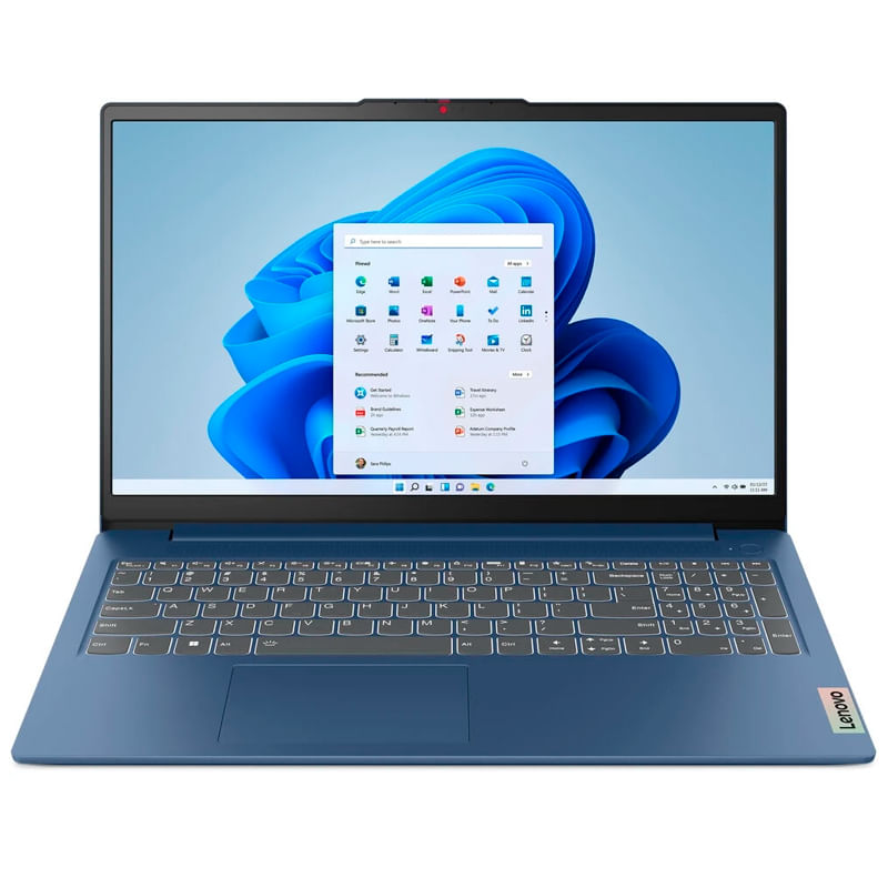 Notebook Lenovo IdeaPad Slim 3 i5 12450H 16GB LPDDR5 512 SSD