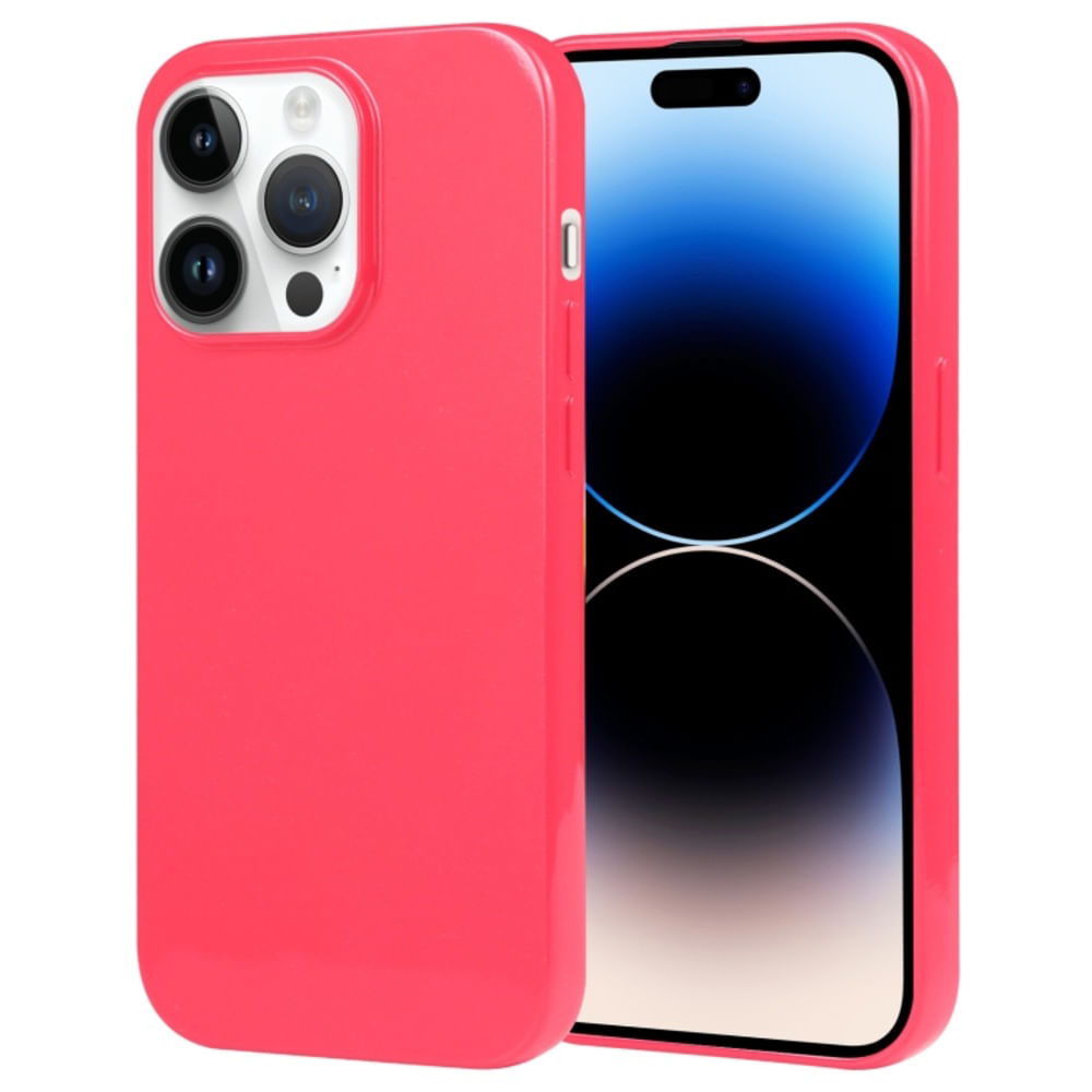 Funda for Huawei Mate 20 Pro Jelly Pearl Fucsia Antishock Resistente ante Caídas y Golpes