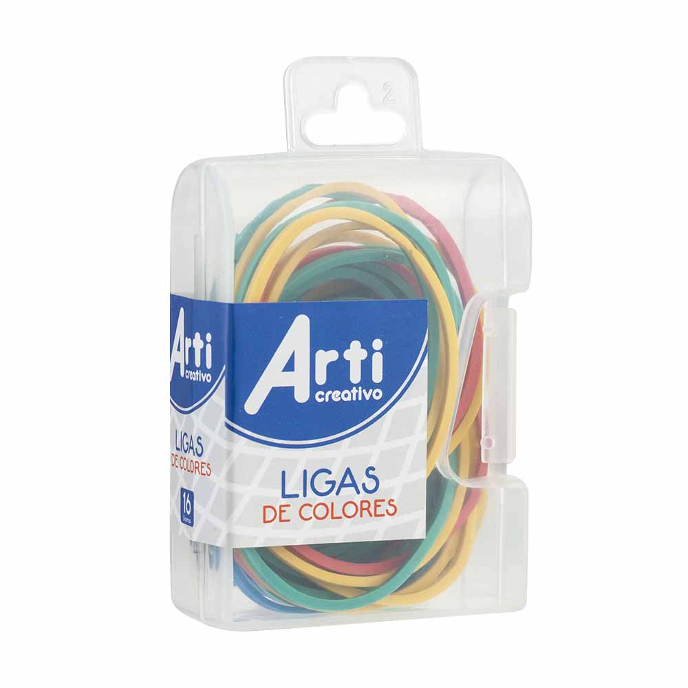 Ligas de Colores ARTI CREATIVO Minipack Estuche 16g