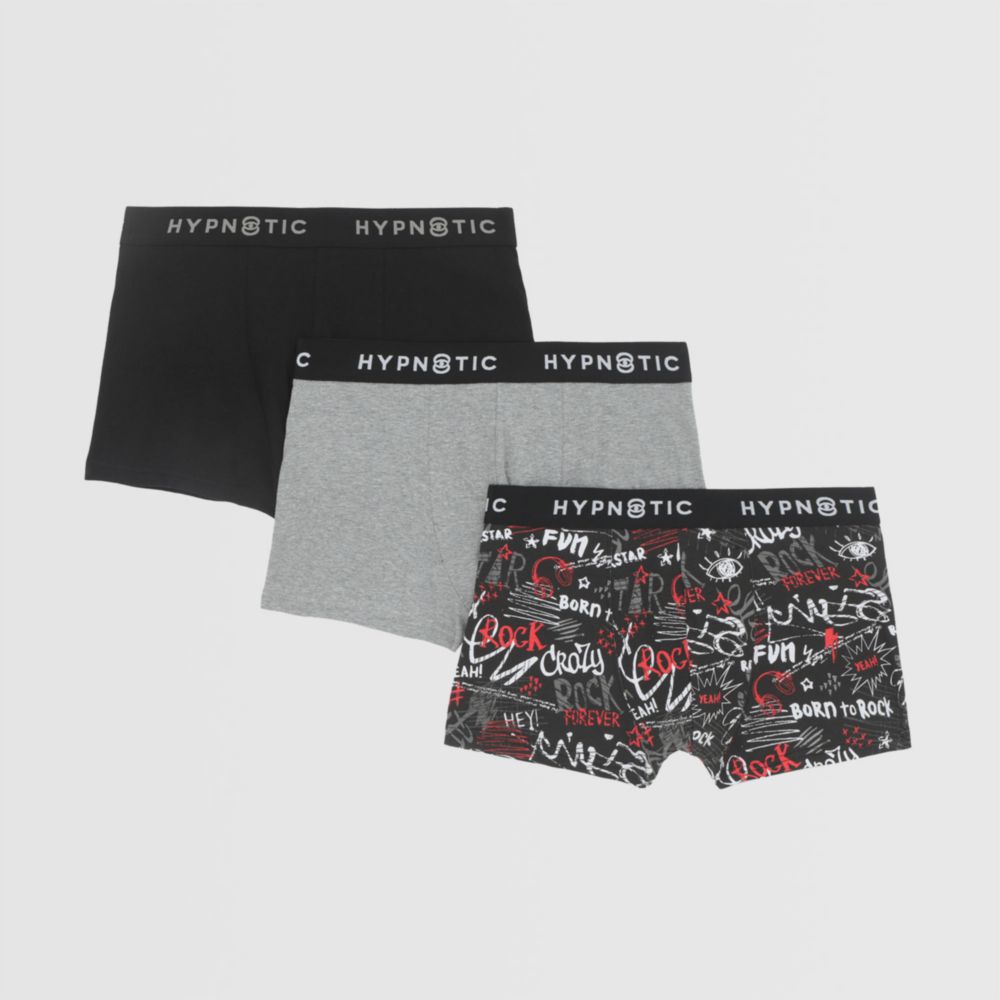 Boxers Pack X 3 Hypnotic Print Color 3 Hombre